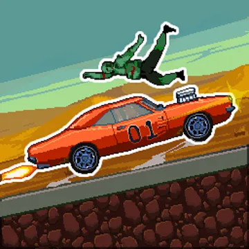 Drive or Die — Zombie Pixel Derby Racing Games MOD APK (бесплатные покупки) v1.05