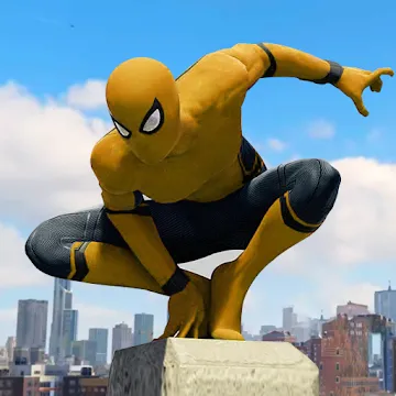 Spider Rope Hero — Gangster New York City MOD APK (бесплатные покупки) v1.5.16