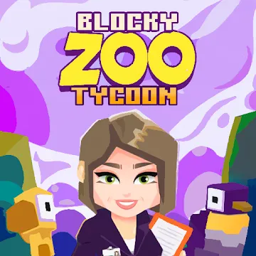 Blocky Zoo Tycoon — Idle Clicker Game! MOD APK (много денег) v0.7