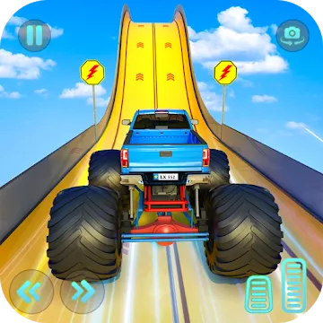 monster truck мега рампа трюки экстремальные 2020 MOD APK (много денег) v1.35