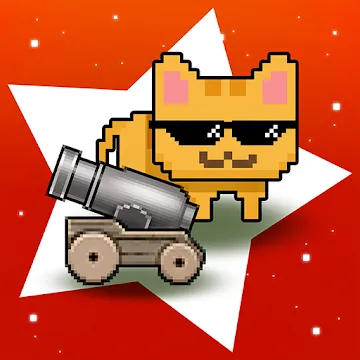 Idle Cat Cannon MOD APK (много денег) v2.2.6