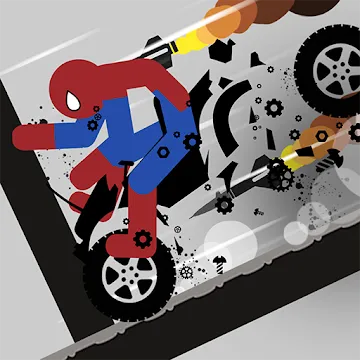 Stickman Hero Fly MOD APK (много денег) v1.07