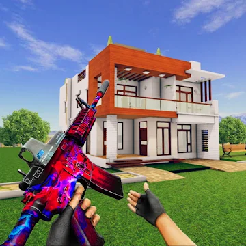 Дом разрушения Smash уничтожить дом съемки FPS MOD APK (режим бога) v1.7
