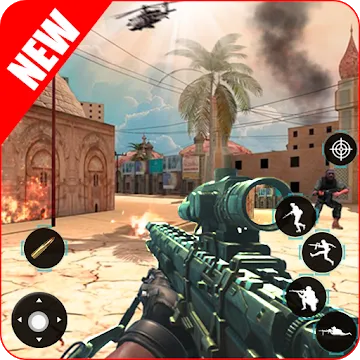 Sniper Shooting Game — Best Free Shooter MOD APK (режим бога) v1.6.8