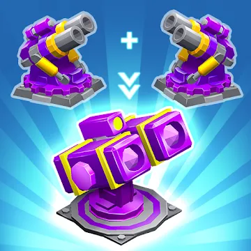 Turret Merge Defense MOD APK (много денег) v1.2.3