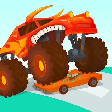 Монстр-Трак Вперед — Веселые гонки для малышей MOD APK (все открыто) v1.1.3
