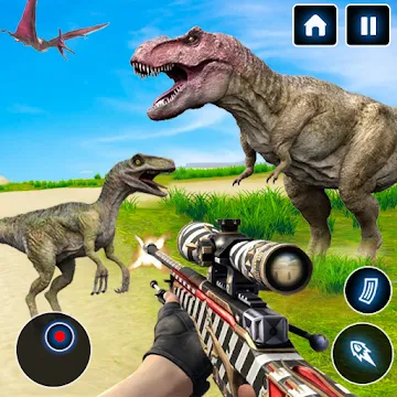 Wild Animal Hunter: Dino Shooting & Hunting Games MOD APK (режим бога) v1.9