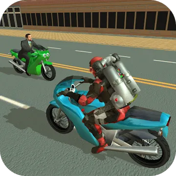 Jetpack Hero Miami Crime MOD APK (много денег) v1.6