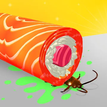 Sushi Roll 3D — Cooking ASMR Game MOD APK (бесплатные покупки) v1.6.6