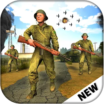 Frontline World War 2 — Fps Survival Shooting Game MOD APK (режим бога) v3