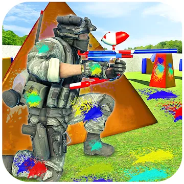 Paintball Gun Strike — Paintball Shooting Game MOD APK (режим бога) v3