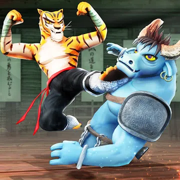Кунг-фу животных Борьба игры: Wild Каратэ Fighter MOD APK (много денег) v1.1.3