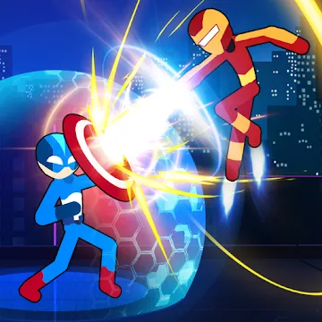 Stickman Fighter Infinity — Super Action Heroes MOD APK (много денег) v1.37