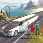 Лимузин Автомобиль Вождение Иг