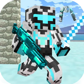 Robot Ninja Battle Royale MOD APK (режим бога) v1.52