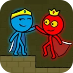 Red and Blue Stickman : Animation Parkour