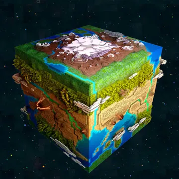 CraftBlock HD: Building 3D Crafting Game MOD APK (много денег) v1.1