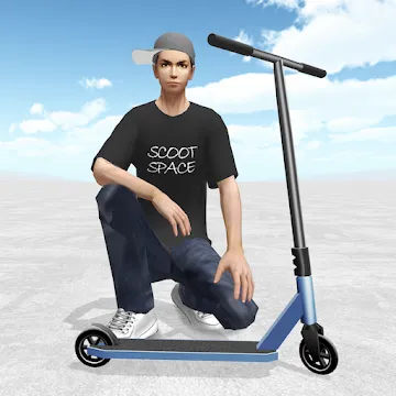Scooter Space MOD APK (много денег) v1.002
