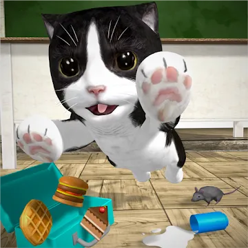 Симулятор Кошки- и друзья Cat Simulator MOD APK (бесплатные покупки) v4.9.2
