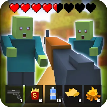 Zombie Craft Survival MOD APK (бесплатные покупки) v45