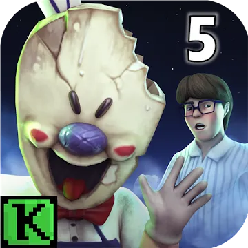 Ice Scream 5 Friends: История Майка MOD APK (глупый бот/меню) v1.2.4