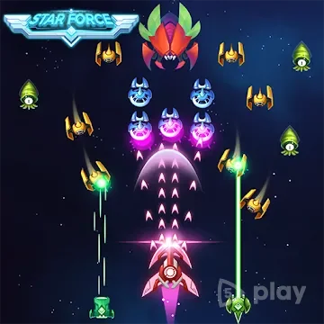 Galaxy Shooter — Arcade Sky Fo MOD APK (бесплатные покупки/меню) v1.0.1
